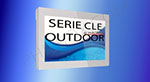 caisson de protection extérieur pour écran Led ou LCD série