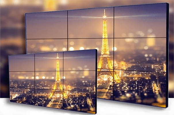 Mur d'images - écrans LCD